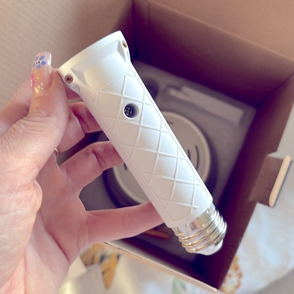 Brand New Socket Ceiling Fan 3-Color LED Light Dimmable Remote Control White - Picture 15 of 16